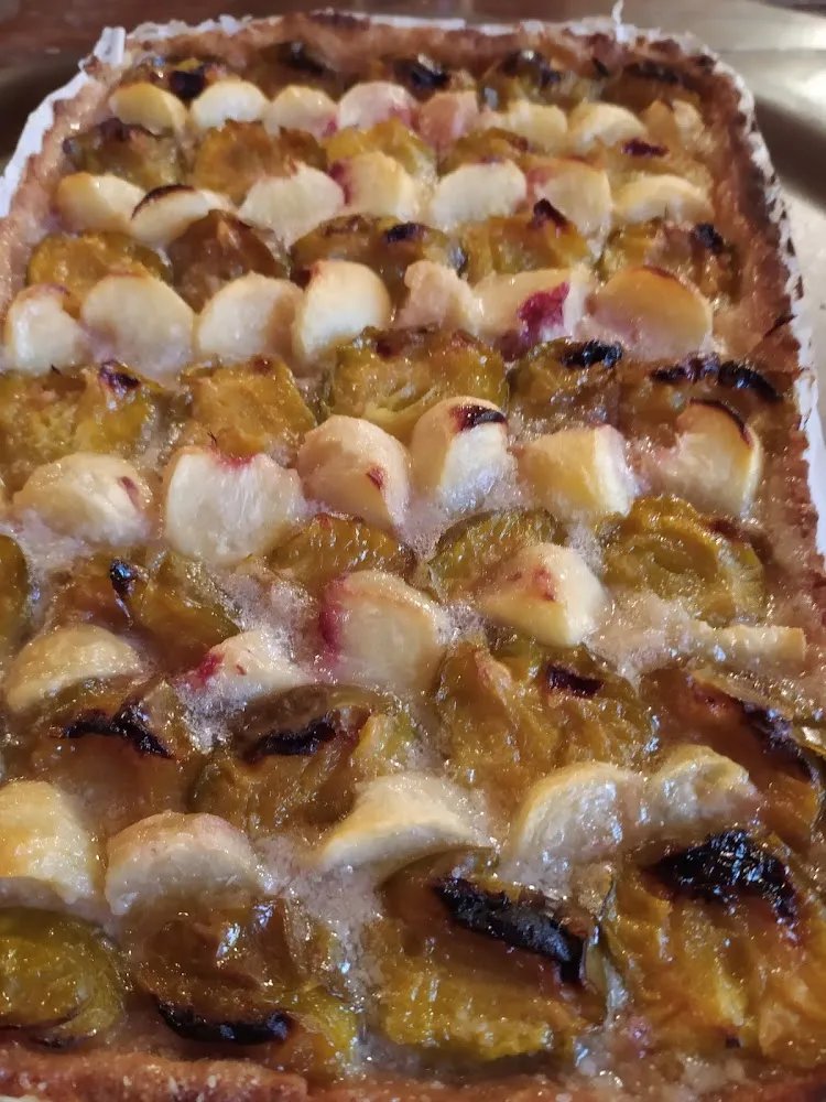 Tarte Pêches